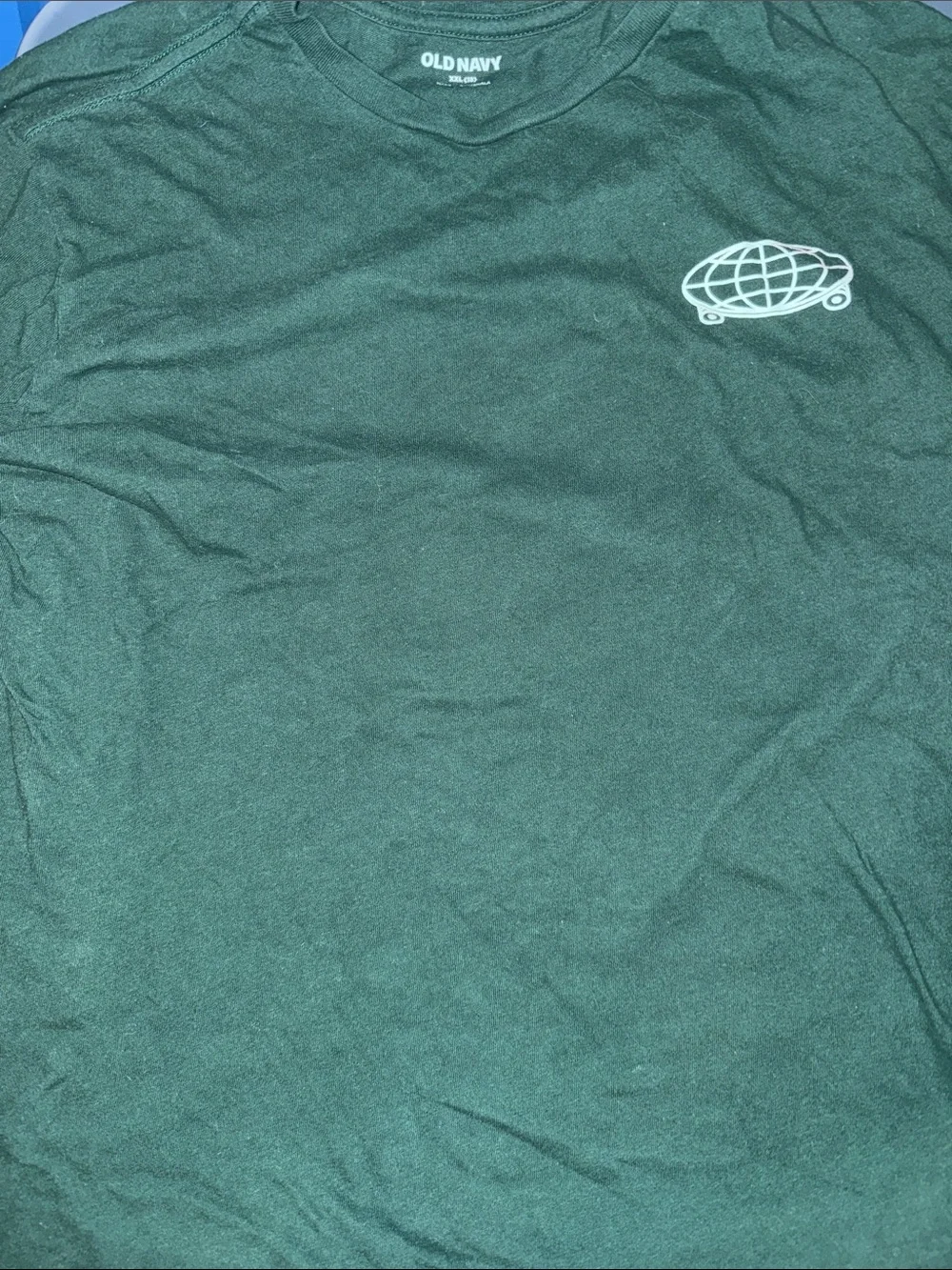 🏖️10 items for $20☀️ Old Navy boys Forest Green Graphic Short-Sleeve Tee